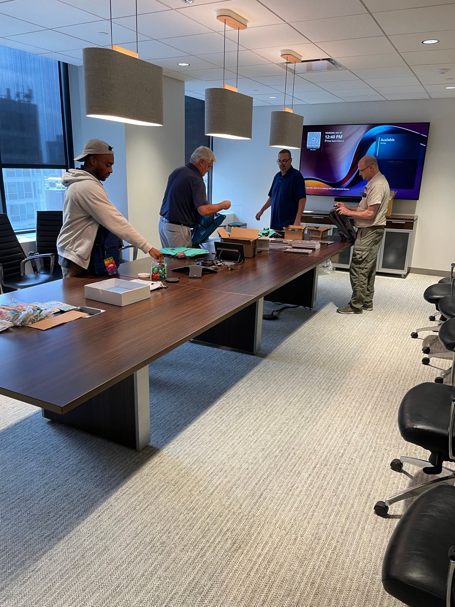 Volunteers from T&amp;M’s Philadelphia office donated supplies and assembled 48 backpacks with school essentials. The backpacks were given to The Salvation Army to distribute to local students in need for the upcoming school year. <a href="/SalvationArmyUS/">Salvation Army USA</a>