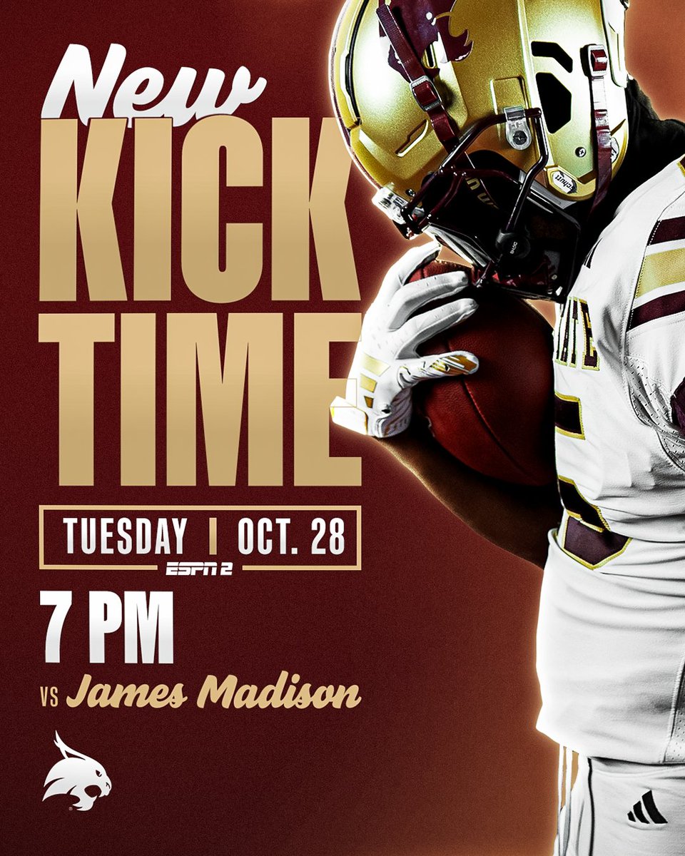 UPDATE 📣📣📣

Get your tickets now at txst.com/tickets 

#EatEmUP