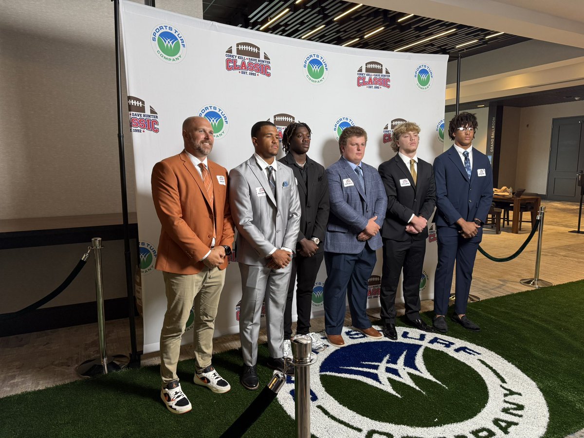 Corky Kell + Dave Hunter Classic (@corkykell) on Twitter photo Now at the <a href="/STCFieldBuilder/">Sports Turf Company</a> Green Carpetโฆ<a href="/Kell_Football/">Kell HS Football</a> and HC <a href="/Coach_May82/">Bobby May</a>!
<a href="/BraydenRouse8/">Brayden Rouse โฐ</a> <a href="/KalebNarcisse/">Kaleb Narcisse</a> <a href="/TonyForney_/">Tony Forney Jr.</a> Now at the <a href="/STCFieldBuilder/">Sports Turf Company</a> Green Carpetโฆ<a href="/Kell_Football/">Kell HS Football</a> and HC <a href="/Coach_May82/">Bobby May</a>!
<a href="/BraydenRouse8/">Brayden Rouse โฐ</a> <a href="/KalebNarcisse/">Kaleb Narcisse</a> <a href="/TonyForney_/">Tony Forney Jr.</a>