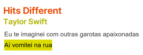 letras's tweet photo. amg, de nós você é a mais assim: https://t.co/fIoHUhVNue