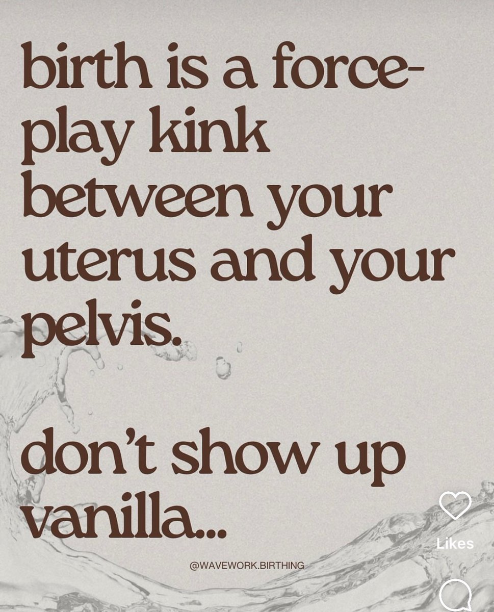 Speaking on the utter stupidity of the “birth coaching” industry and especially so about the women who claim to be able to teach other women how to have “orgasmic births” (photos below are a great example of this) 

Birth Hierarchy 

open.substack.com/pub/theworkofw…