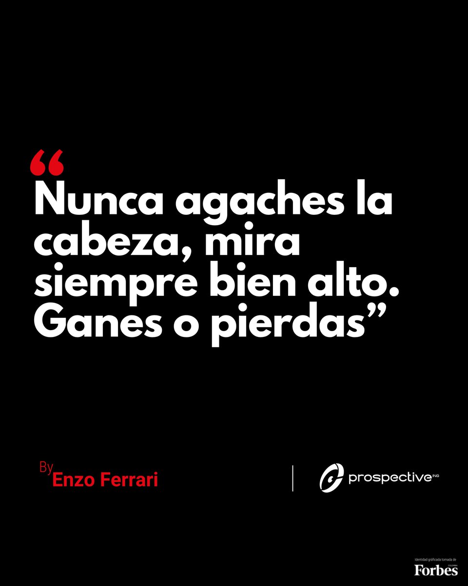 ProspectiveING's tweet image. En los negocios, como en las pistas, no siempre se gana… pero siempre se aprende.
Mantén la mirada firme, el espíritu en alto y el motor encendido.
Porque quien se rinde, pierde. Pero quien persiste… ¡marca historia! 🚀