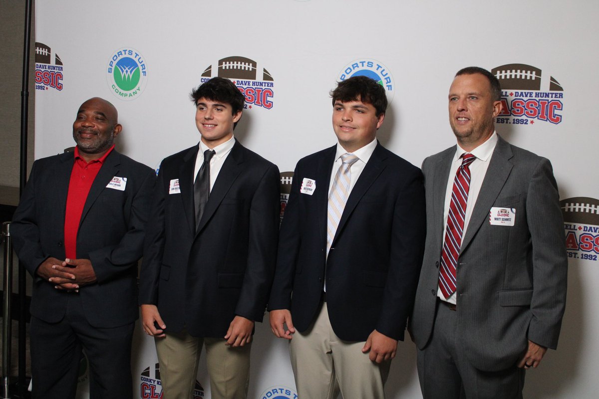 Coach Matt Schmitz and the <a href="/DwoodyWildcats/">Dunwoody Wildcats Football</a> are in the house!