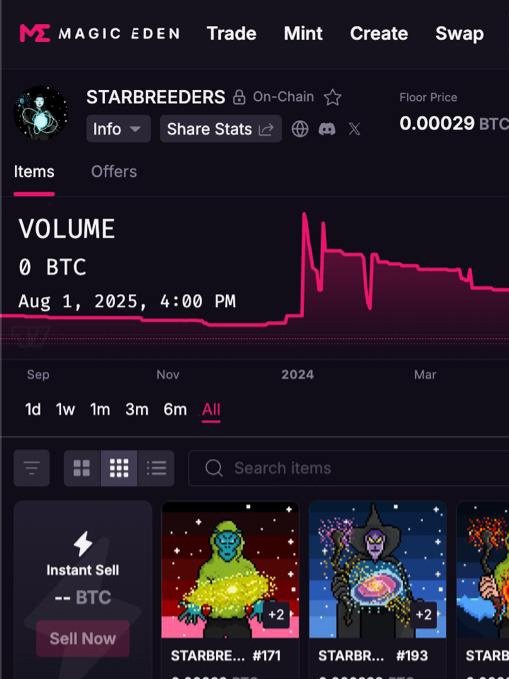 Crypto Ape X 🚀🛸 (@thecryptosquad1) on Twitter photo Today everyones apeing into the next hype + wish to own a <a href="/nodemonkes/">NodeMonkes ◉</a>, <a href="/QuantumCatsXYZ/">Quantum Cats | BIP-420🐱</a> <a href="/BitcoinPuppets/">Bitcoin Puppets Community</a> ordinals.
Well I gotta tell you something: all of these won't give you a 1000x just like <a href="/Starbreeder_DAO/">STARBREEDERS ⚫️</a> when it goes parabolic again.
You don't know what's coming 🔮 Today everyones apeing into the next hype + wish to own a <a href="/nodemonkes/">NodeMonkes ◉</a>, <a href="/QuantumCatsXYZ/">Quantum Cats | BIP-420🐱</a> <a href="/BitcoinPuppets/">Bitcoin Puppets Community</a> ordinals.
Well I gotta tell you something: all of these won't give you a 1000x just like <a href="/Starbreeder_DAO/">STARBREEDERS ⚫️</a> when it goes parabolic again.
You don't know what's coming 🔮