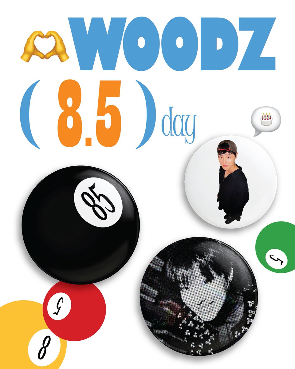 🫶🅦🅞🅞🅓🅩 (8.5)𝑑𝑎𝑦

🎱핀버튼 3종을 나눔합니다💌

📍#RT 10명추첨
📍국내주소한정(우편배송)
📍~8.7까지

#HAPPY_WOODZ_DAY