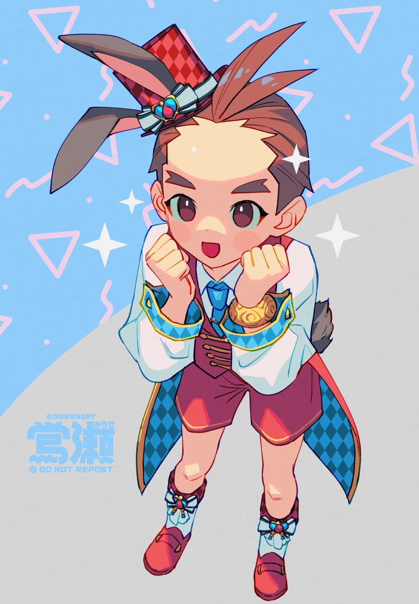osessger's tweet photo. SD絵のポーズかわいすぎて⋯⋯⋯ https://t.co/ifER96h90q