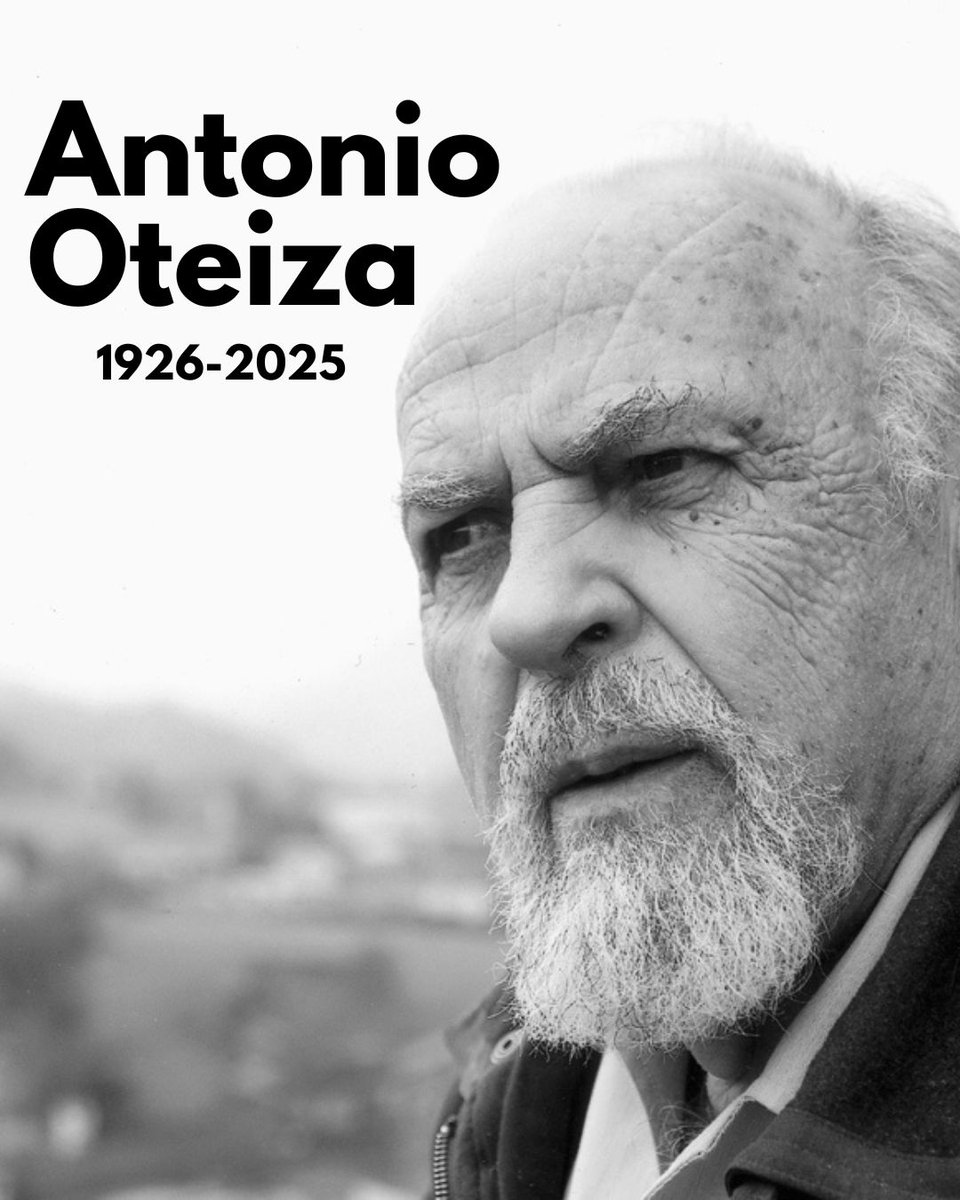 🥺 Hoy ha fallecido #AntonioOteiza, fraile capuchino, escultor, pintor y misionero.
🤎 Un hombre que, como san Francisco, convirtió el mundo en su claustro y la belleza en su forma de evangelizar.
👉🏻 Le despedimos en nuestra web: hermanoscapuchinos.org/actualidad