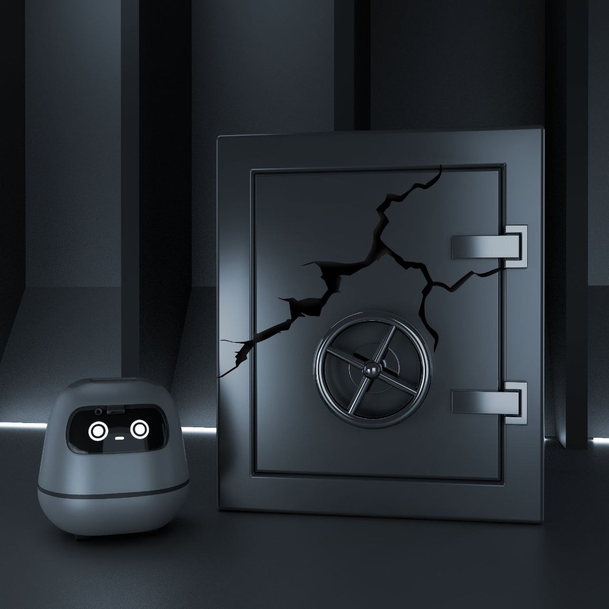 The Minibot M1 is ready to breach the vault.

Something massive is inside.

Stay tuned ( ◉ - ◉ )