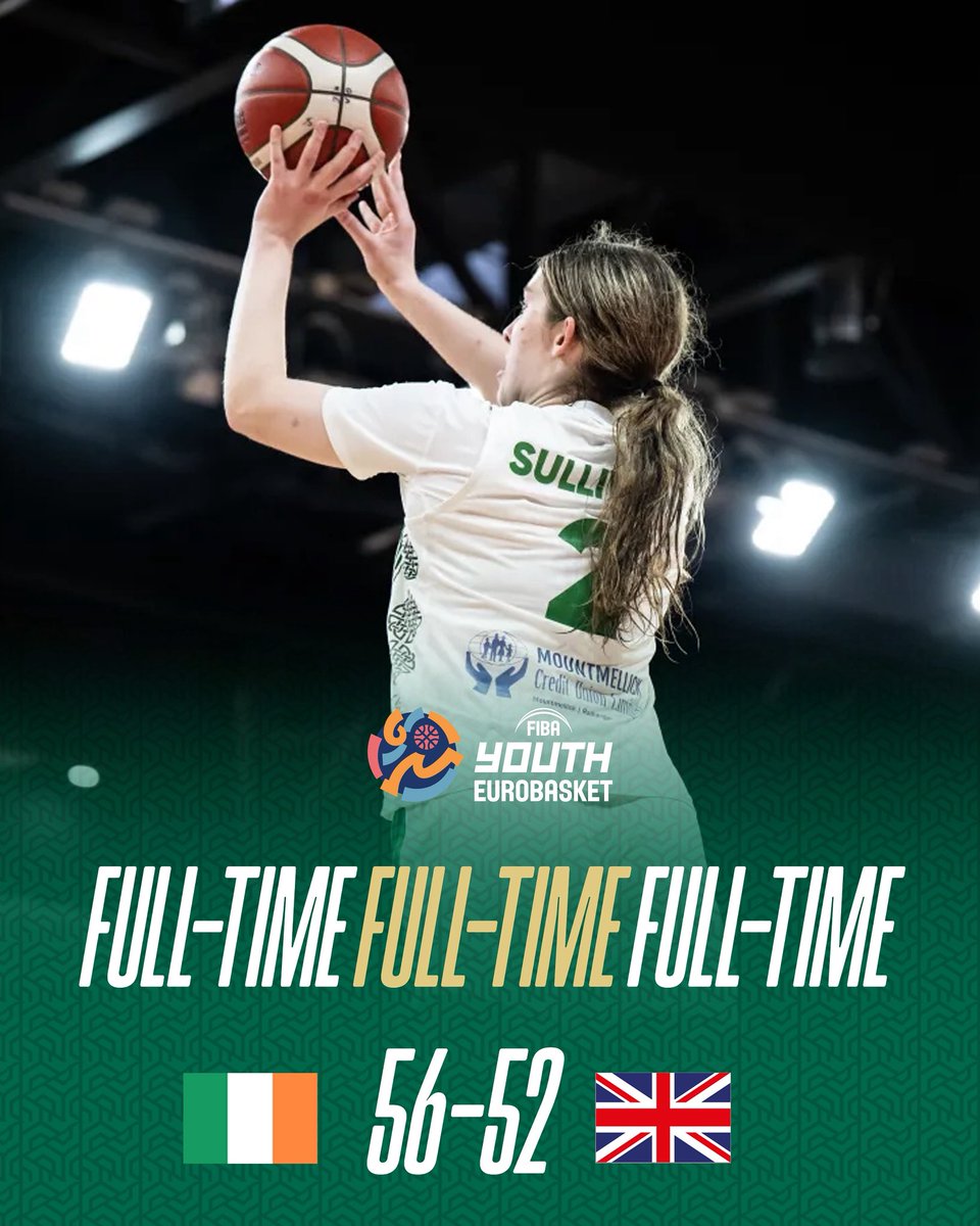 Group phase complete ✅

#GreenMeansGo ☘️ || #IrishBasketball