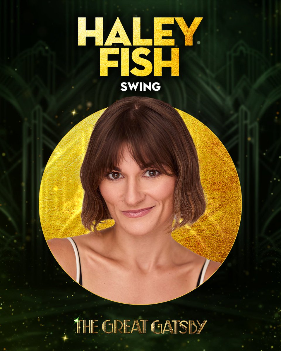 Who's that strutting into Gatsby's mansion? Another new Old Sport! Haley Fish joins the party as a Swing 💚 

Comment 🥂 to give Haley a big welcome below! ⬇️

#bwaygatsby #thegreatgatsby #broadway