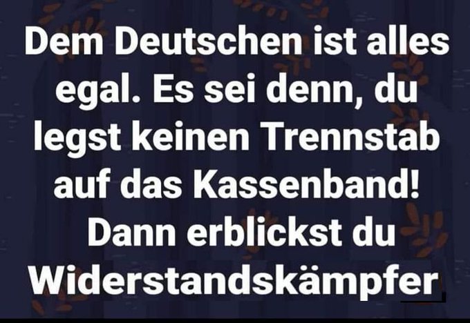 Bild-Kommentar: ................ Etwas überspitzt dargestellt
aber der Kern ist einfach nur ehrlich &amp; wahr:
Eine schlimme  WAHRHEIT  !!
🇩🇪  🇩🇪  🇩🇪