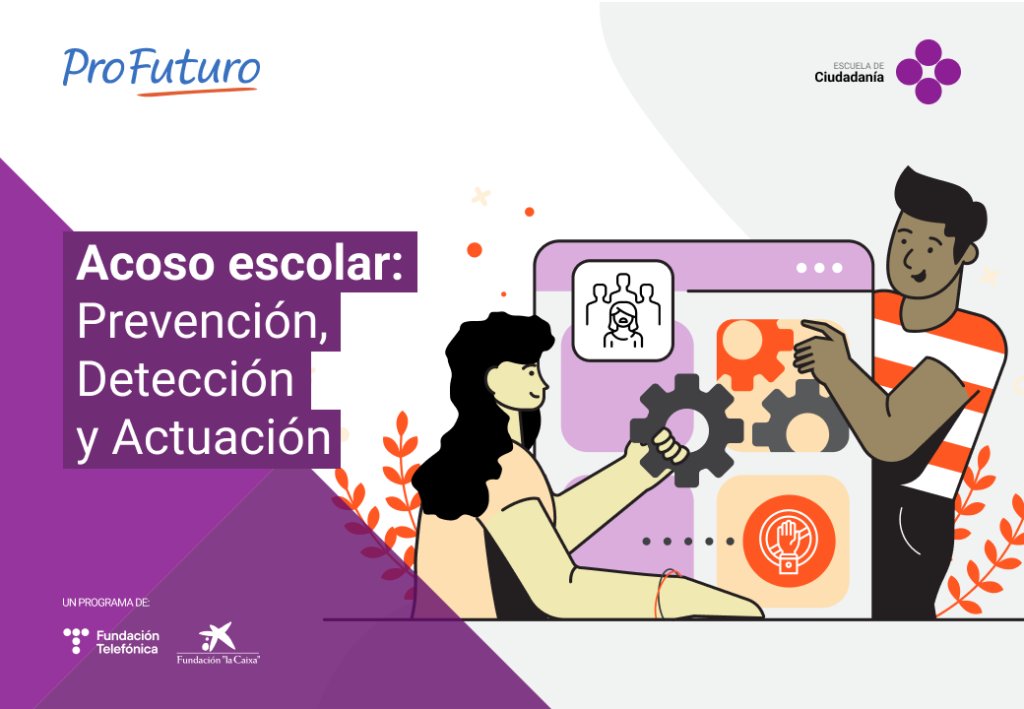 🏫Nadie debería tener miedo de ir a la escuela.

🔎Aprende a prevenir, detectar y actuar frente al bullying con nuestro curso 'Acoso escolar: Prevención, detección y actuación'

🎓 Con certificación incluida
➡️ Inscríbete aquí: fundtelf.com/ygw5wt