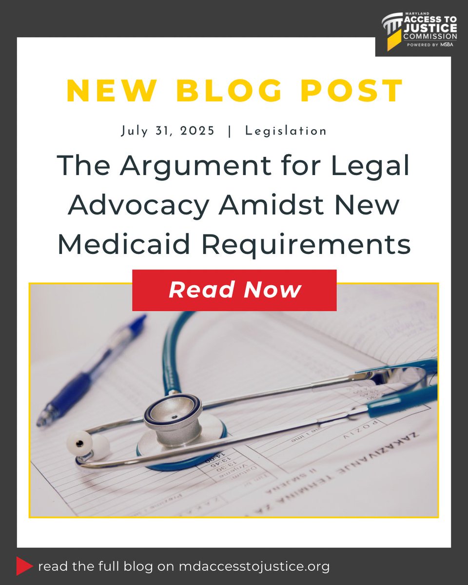 The "One Big Beautiful Bill" Act has introduced new Medicaid requirements that can be challenging to navigate. Our latest blog post explores the critical need for legal advocacy to help people maintain their healthcare coverage and appeal unfair denials.

#Medicaid #LegalAdvocacy