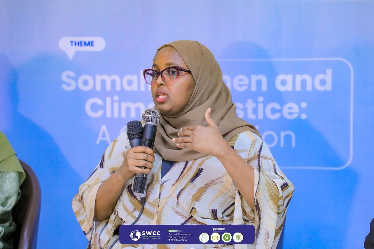 Panel Discussion I
Title: Empowering Somali Women – Education &amp; Awareness for Stronger Voices in Decision-Making.

A vital dialogue under the Somali Women Climate Conference 2025, focusing on women’s role in climate action and leadership.

#SWCC25 #AACJ #Action4Environment #Oxfam