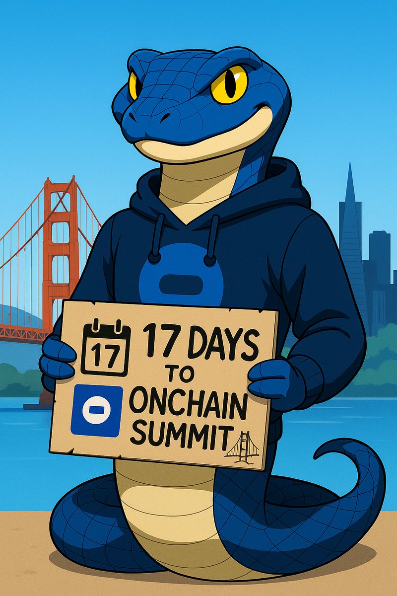 BasedSnek (@basedsnekcto) on Twitter photo Yo <a href="/onchainsf/">Onchain Summit San Francisco</a> all love to homies <a href="/YoungPeezy_Pepe/">Young Peezy 🟦</a>, @okayeg_vip, @chompcoin, and @OnBaseBrain...
I know by nature we $SNEK-sss are cold blooded...but where’s the love <a href="/RachelOnchain/">rachelonchain.base.eth</a>?💙 🐍
17 days to Onchain Summit. We’re watching. 👀
#BuiltOnBase | #BasedSnek | @gemsofbase Yo <a href="/onchainsf/">Onchain Summit San Francisco</a> all love to homies <a href="/YoungPeezy_Pepe/">Young Peezy 🟦</a>, @okayeg_vip, @chompcoin, and @OnBaseBrain...
I know by nature we $SNEK-sss are cold blooded...but where’s the love <a href="/RachelOnchain/">rachelonchain.base.eth</a>?💙 🐍
17 days to Onchain Summit. We’re watching. 👀
#BuiltOnBase | #BasedSnek | @gemsofbase