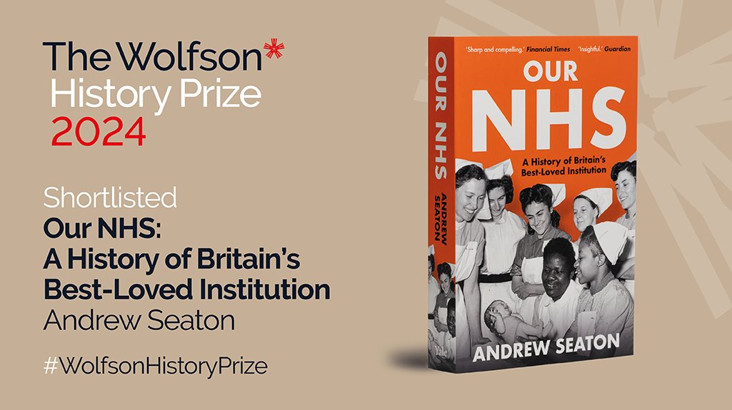 Wolfson History Prize (@wolfsonhistory) on Twitter photo WIN! This month we're giving you the chance to win a copy of Our NHS: A History of Britain's Best-Loved Institution by Andrew Seaton.
To be in with a chance of winning simply:
๐Like and retweet this post
๐Follow <a href="/WolfsonHistory/">Wolfson History Prize</a>
Open to UK only. Giveaway closes on WIN! This month we're giving you the chance to win a copy of Our NHS: A History of Britain's Best-Loved Institution by Andrew Seaton.
To be in with a chance of winning simply:
๐Like and retweet this post
๐Follow <a href="/WolfsonHistory/">Wolfson History Prize</a>
Open to UK only. Giveaway closes on