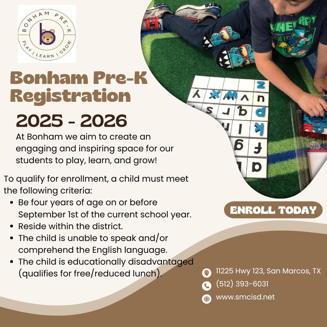 Darren A. Cole-Ochoa, Ed.D. (@dcole_smcisd) on Twitter photo Registration is open for our amazing Pre-K! <a href="/SMCISD_HR_Dept/">San Marcos CISD HR</a> <a href="/_TMSanders/">Terrence M. Sanders, Ed.D.</a> <a href="/SanMarcosCISD/">San Marcos CISD</a> <a href="/mcardona1989/">Dr. Michael Cardona</a> <a href="/BethTousek/">Beth Tousek Cantu</a> Registration is open for our amazing Pre-K! <a href="/SMCISD_HR_Dept/">San Marcos CISD HR</a> <a href="/_TMSanders/">Terrence M. Sanders, Ed.D.</a> <a href="/SanMarcosCISD/">San Marcos CISD</a> <a href="/mcardona1989/">Dr. Michael Cardona</a> <a href="/BethTousek/">Beth Tousek Cantu</a>
