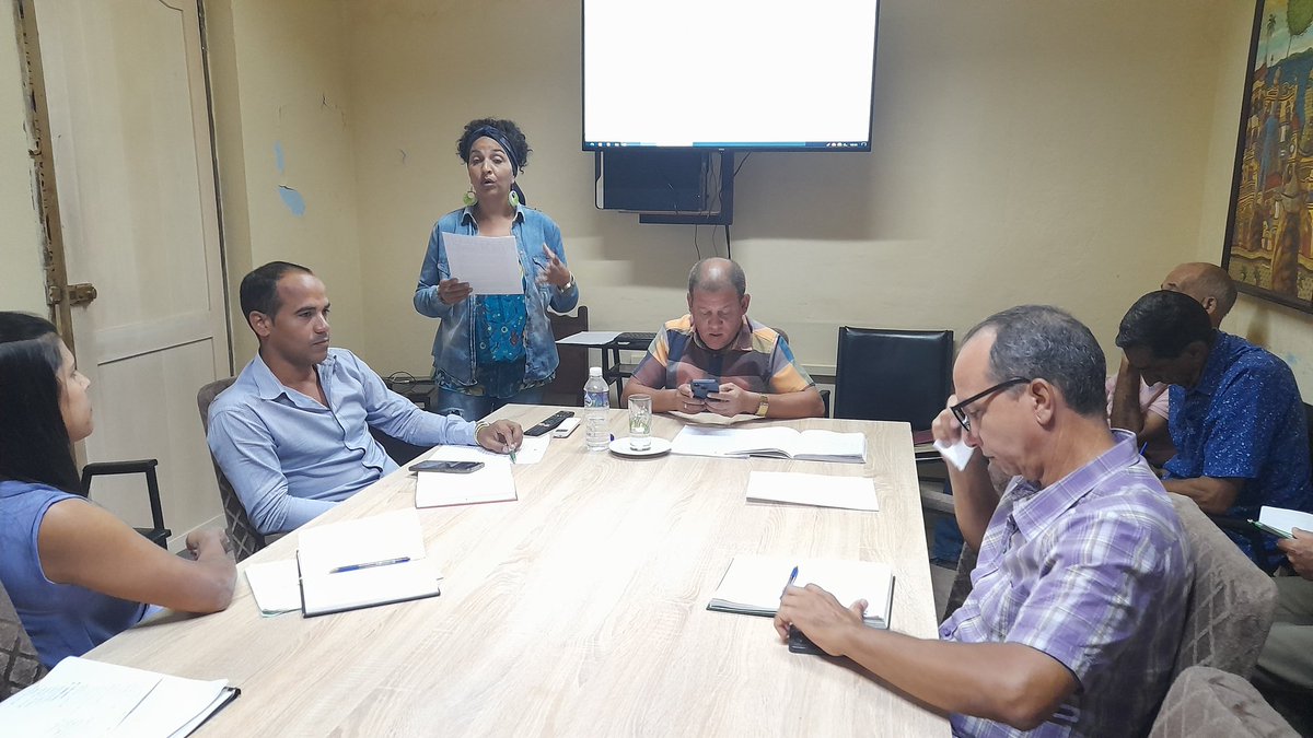 Se chequea en la Dirección Provincial de Cultura el trabajo promocional de las instituciones culturales de #ProvinciaGranma en las plataformas digitales.