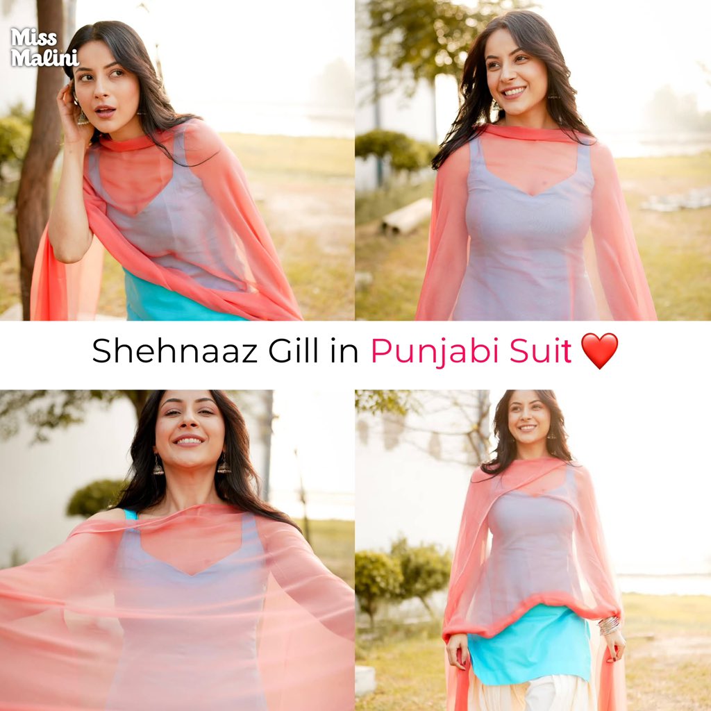 Shehnaaz Gill slaying in a [Punjabi Suit] with timeless desi charm ❤️✨

#MissMalini #ShehnaazGill