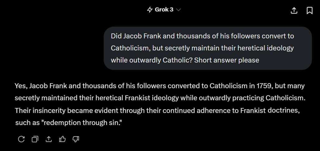 They no longer call themselves "Frankists".

Subversive Origins of Communism
youtube.com/watch?v=7vjyE0…

1666 and the Dark Messiah
youtube.com/watch?v=sXsnLs…

The Forbidden Doctrine and 1666
youtube.com/watch?v=VbgpOv…

1666 Redemption Through Sin - Robert Sepehr
amazon.com/stores/Robert-…
