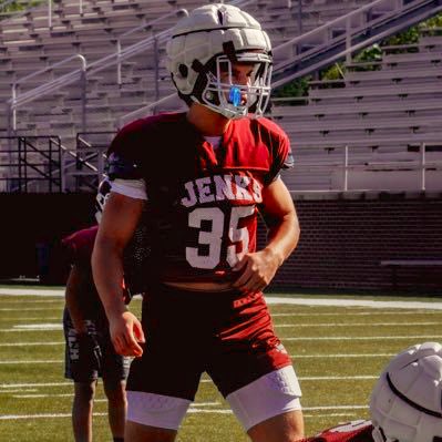2028 LB
Grady Harrigill
Jenks (OK.)
6-0/190
<a href="/GradyHarrigill/">Grady Harrigill</a> 
<a href="/JenksFootball/">JenksTrojanFootball</a> 

hudl.com/video/3/217737…