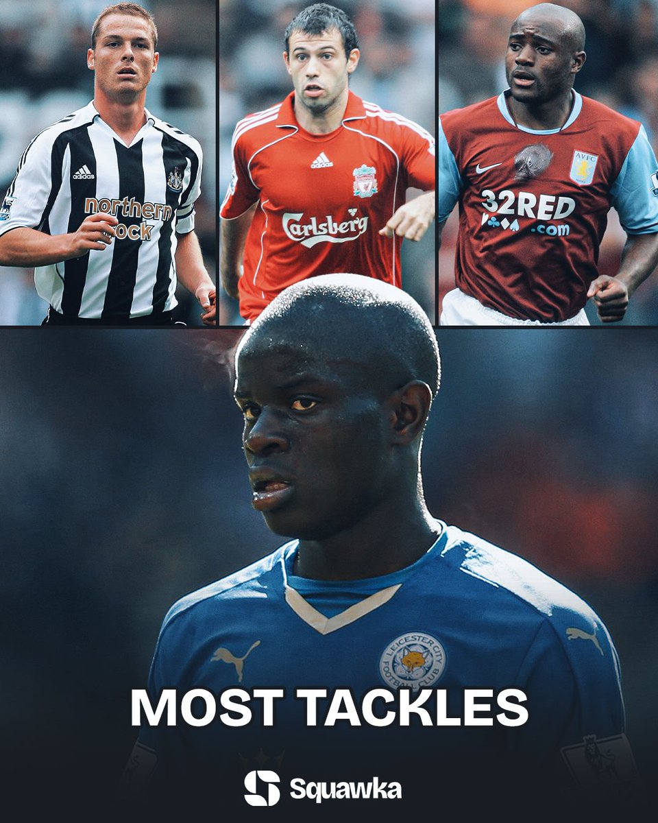 The most tackles made by a player in a single Premier League season since detailed records began in 2006/07. 💪

[A THREAD] 🧵