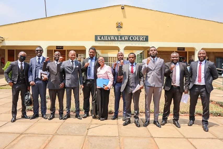 Eric Muriuki (@benign_overlord) on Twitter photo Appeared in the Hiram Kimathi (ex-cop) case with <a href="/LegisLady/">Wanjira Maina</a> <a href="/HEBabuOwino/">Babu Owino</a> <a href="/advabner/">Top City Lawyer</a> and other advocates of the High Court in the interest of Justice. Taking a stand against Brutality and Impunity is not and cannot be a crime. Appeared in the Hiram Kimathi (ex-cop) case with <a href="/LegisLady/">Wanjira Maina</a> <a href="/HEBabuOwino/">Babu Owino</a> <a href="/advabner/">Top City Lawyer</a> and other advocates of the High Court in the interest of Justice. Taking a stand against Brutality and Impunity is not and cannot be a crime.