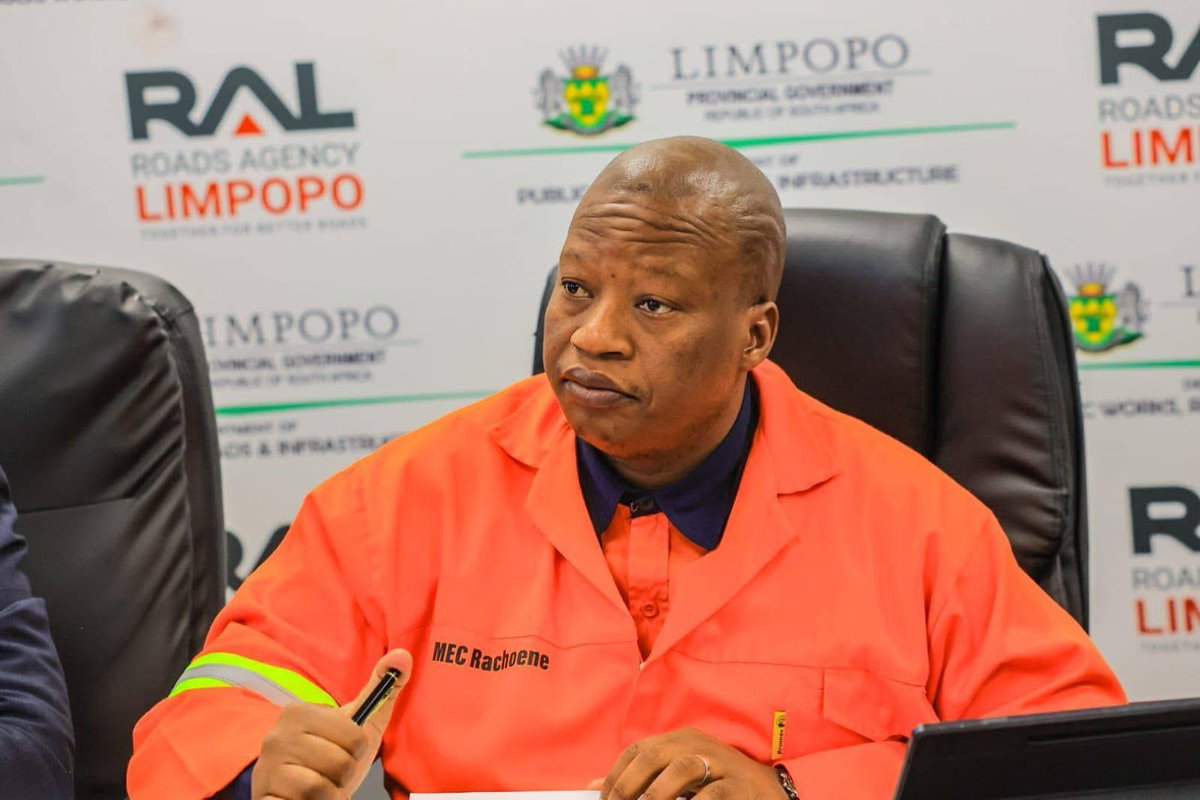 manyangila (@manyangila) on Twitter photo The #21NewRoads initiative is officially underway! Today’s announcement of the D4230 Leolo Access Road contractor by MEC Tony Rachoene is a turning point for Makhuduthamaga. Let’s support the project, protect it, and witness transformation. #TonyRachoene <a href="/LDPWRI/">Limpopo Department of Public Works, Roads & Infra</a> The #21NewRoads initiative is officially underway! Today’s announcement of the D4230 Leolo Access Road contractor by MEC Tony Rachoene is a turning point for Makhuduthamaga. Let’s support the project, protect it, and witness transformation. #TonyRachoene <a href="/LDPWRI/">Limpopo Department of Public Works, Roads & Infra</a>