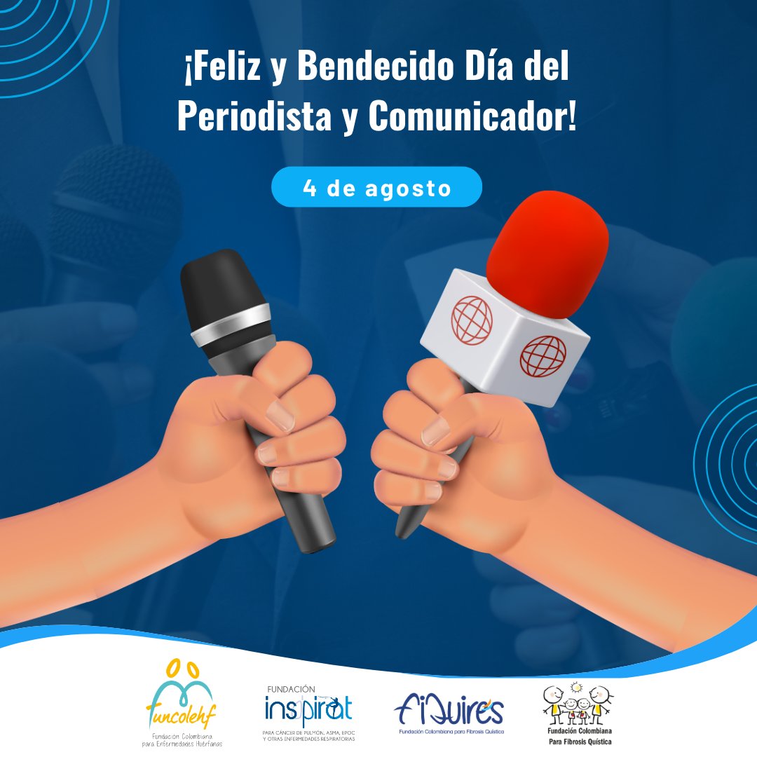 El 4 de agosto conmemoramos el #DíaDelPeriodistaYComunicador una oportunidad para reconocer a quienes, con dedicación, ética y pasión, informan, educan y conectan al mundo
Agradecemos el compromiso, valentía y profesionalismo con los que enfrentan los desafíos de este oficio
🤗