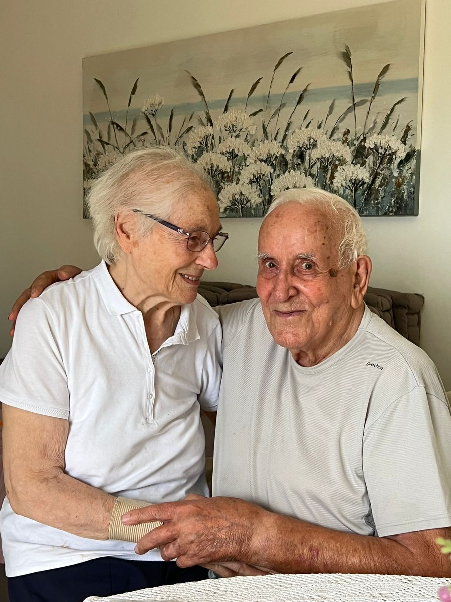 Today I witnessed a miracle.

My grandmother is 91, my grandfather is 92, and they have been together for 70 years.

She fell on Friday and broke her femur.

Doctors said that at that age, it’s not even the surgery that's the problem, but the fact that she would very likely lose