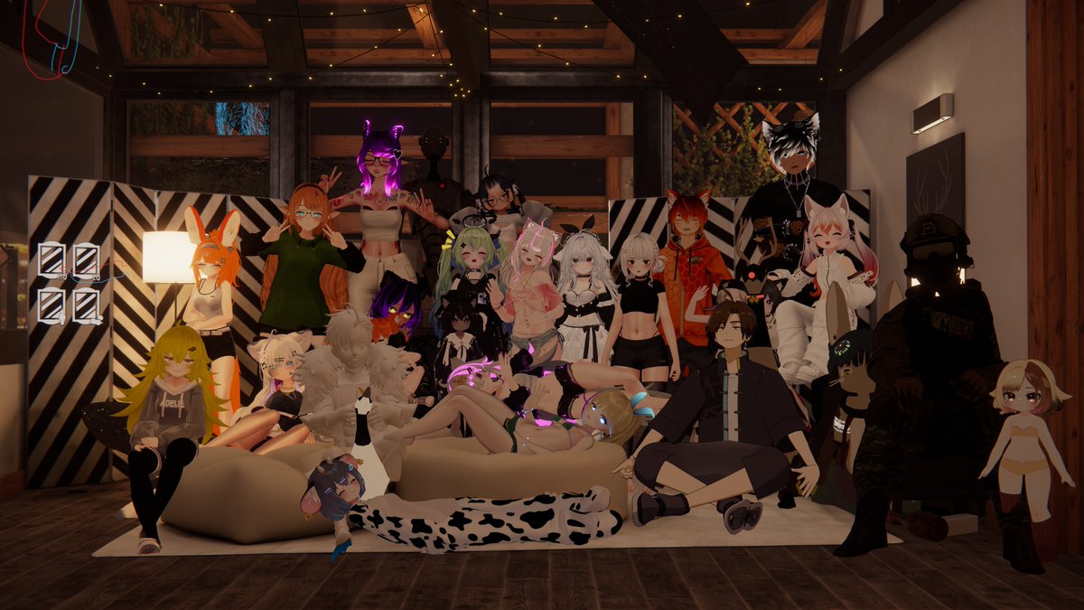 Kdy_VR's tweet image. The AWESOME Pic from the 2nd cross-meetup with @TheChadFrog 🩷🩷🩷
Thank you so so much everyone... You have no idea how happy you make me...

The future plan, is to have big meetups like this every 2ND SATURDAY of Every Month! (Starting from the next one)
It's a GREAT…
