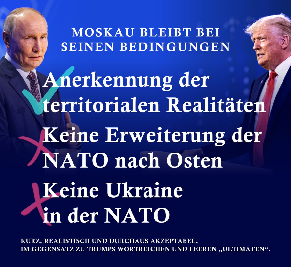 Wie viele richtig sagten, hat Trump einfach keine (Spiel-)Karten (Trümpfe), um Druck auf Putin auszuüben. Putin blieb sehr höflich bei seinen Positionen. #Banaszak #Sprache #Hamas #Vaterlandsliebe #Osten #Geiseln #Weimer