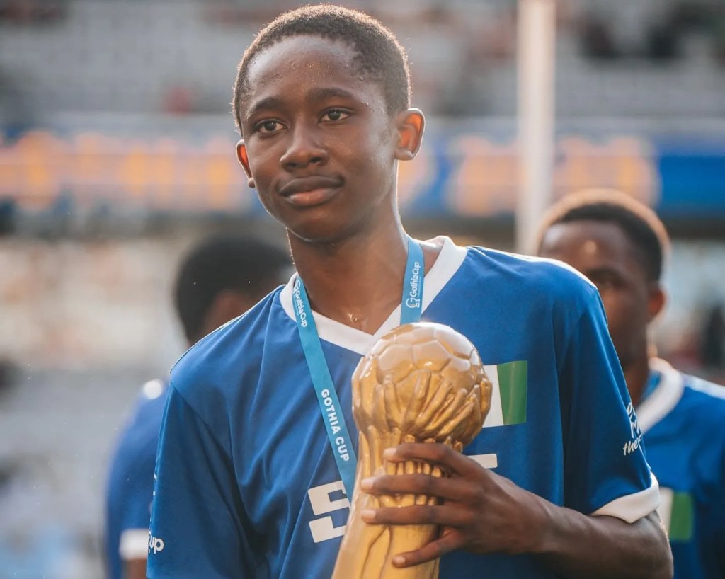 Nigeria wins big at the 2025 Gothia Cup, the world's largest youth football tournament in Sweden 🇸🇪

Nigeria Eagles 🇳🇬 won the U-16 tournament.

Beyond Limits 🇳🇬 won the U-17 tournament.

Sporting Supreme FC 🇳🇬 won the U-18 tournament.