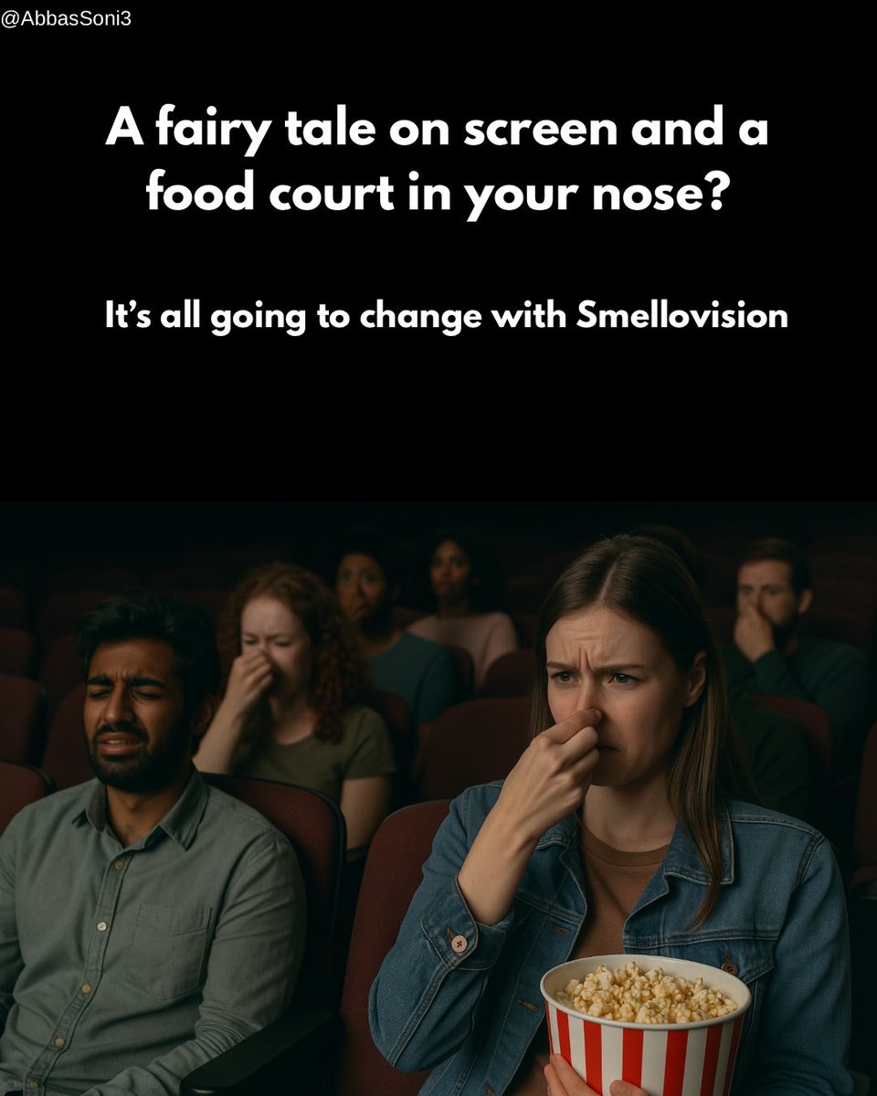 AbbasSoni3's tweet photo. One Minute Brief of the Day:
Create posters to advertise #SMELLOVISION 📺 👃@OneMinuteBriefs https://t.co/iB0ra2IrPD