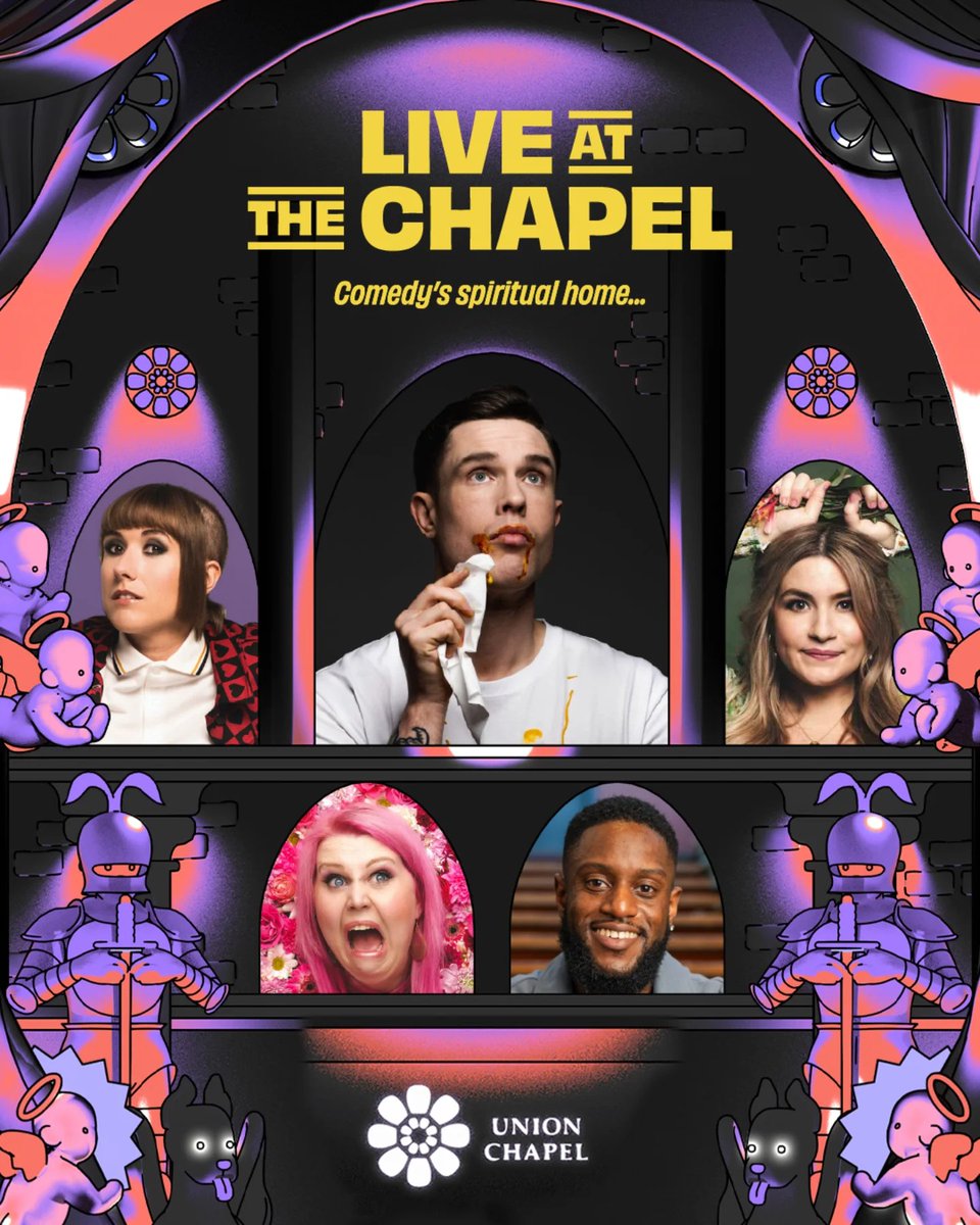 Union Chapel London (@unionchapeluk) on Twitter photo ๐คฃ <a href="/LATchapel/">Live At The Chapel</a> with ED GAMBLE | Saturday 8 November
Off Menu co-host & star of Great British Menu, The Traitors Uncloaked & his own global stand-up special headlines joined by <a href="/harrietkemsley/">Harriet Kemsley</a> , <a href="/LinzSantoro/">Lindsey Santoro</a> , Limahl Germain & <a href="/MaisieAdam/">Maisie Adam</a>
Book at unionchapel.org.uk/venue/whats-onโฆ ๐คฃ <a href="/LATchapel/">Live At The Chapel</a> with ED GAMBLE | Saturday 8 November
Off Menu co-host & star of Great British Menu, The Traitors Uncloaked & his own global stand-up special headlines joined by <a href="/harrietkemsley/">Harriet Kemsley</a> , <a href="/LinzSantoro/">Lindsey Santoro</a> , Limahl Germain & <a href="/MaisieAdam/">Maisie Adam</a>
Book at unionchapel.org.uk/venue/whats-onโฆ