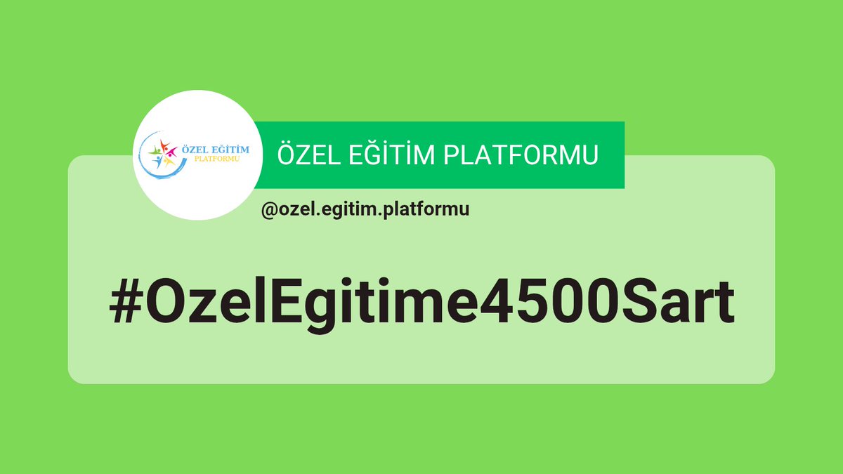 Özel eğitim sabır ve donanım gerektirir. Ancak birçok sınıf alan dışı ve ücretli öğretmenlerle yürütülüyor. 4500 atama talebimiz, özel gereksinimli çocukların eğitimde eşit fırsatlara erişimini sağlamaktır.
#OzelEgitime4500Sart