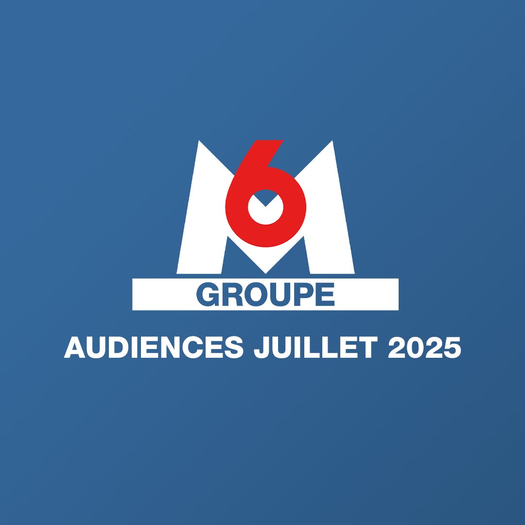 🚀 Meilleur mois de Juillet pour le <a href="/M6Groupe/">Groupe M6</a>  auprès des cibles commerciales.

▶️bit.ly/3IYVUY4