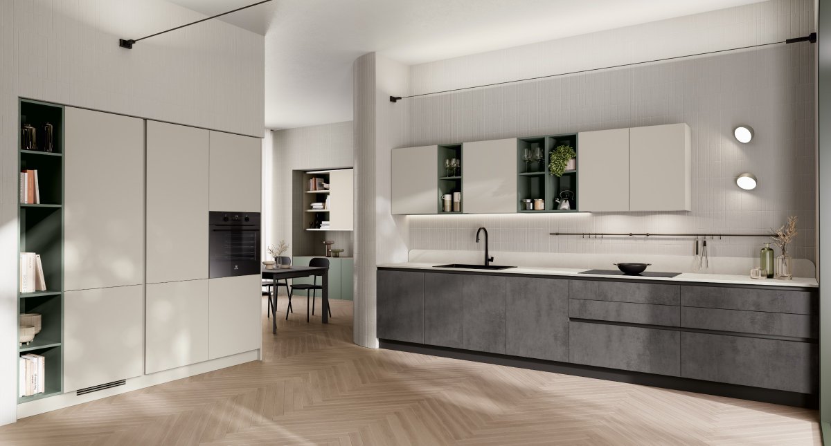 #Archviz Kitchen Interior renders by Marco Podrini. 🏠 
👉 studiopodrini.com

#Maxon #Redshift3d #3dsMax #3d