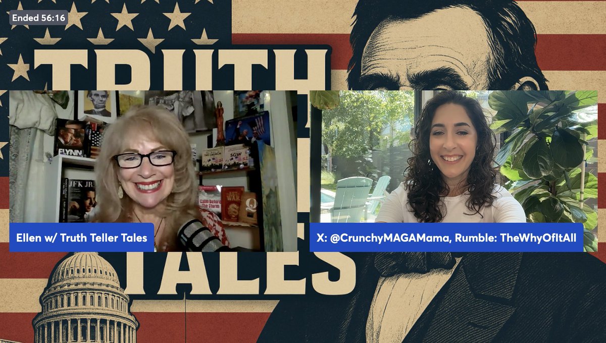 MelanieIrvine (@crunchymagamama) on Twitter photo So thankful for this beautiful soul for inviting me onto her show to share my story. 💕
Check out the latest episode of Truth Teller Tales - <a href="/EllenPlincoln/">Truth Teller Tales</a> - on Rumble!
🔗 rumble.com/v6x4e2q-ttt-8-… So thankful for this beautiful soul for inviting me onto her show to share my story. 💕
Check out the latest episode of Truth Teller Tales - <a href="/EllenPlincoln/">Truth Teller Tales</a> - on Rumble!
🔗 rumble.com/v6x4e2q-ttt-8-…
