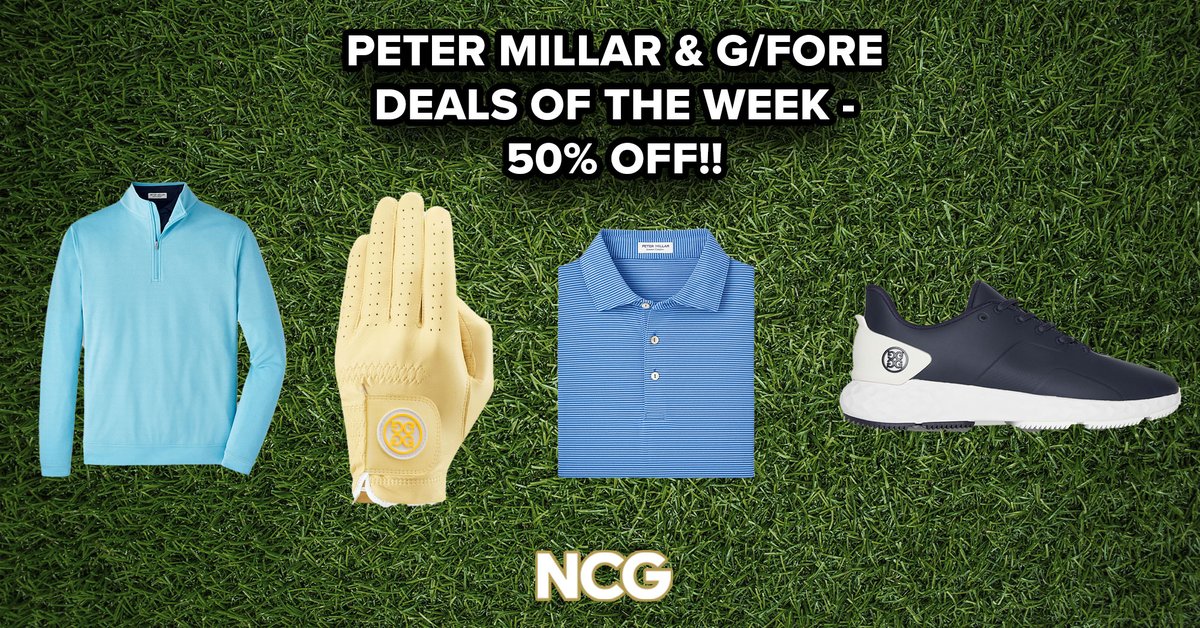 This really is a great SALE &gt;&gt;&gt; Best Golf Deals: Peter Millar and G/FORE end of season sale – up to 50% off

nationalclubgolfer.com/best-golf-deal…