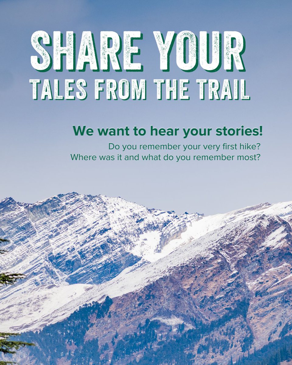 Do you remember your very first hike? 🥾

Tell us where your hiking journey began — and what you remember most about it! Share your 'Tale from the Trail' (buff.ly/tECkpsz) for a chance to be featured on our blog and social media channels!