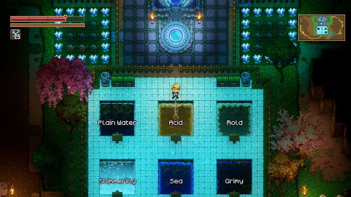 각 생물 군계의 물을 이용해 기지에 나만의 낚시 연못을 만들 수 있다는 사실을 탐험가 여러분께서는 알고 계셨나요? 양동이와 삽만 있으면 OK!