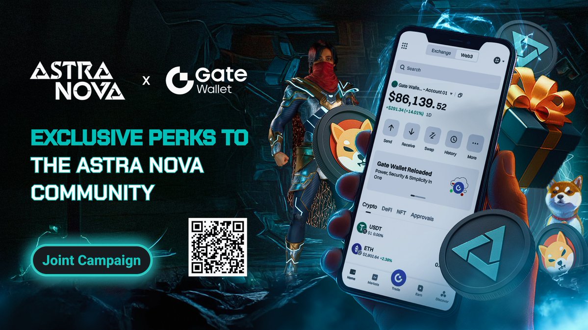 Astra Nova (@astra__nova) on Twitter photo Astra Nova x Gate Wallet | $10,000 Giveaway is LIVE! ✨️
We’re excited to team up with <a href="/GateWallet/">Gate Wallet</a> for a joint campaign with huge rewards! 🔥
Join now at t.cdapp.net/441uPa
🗓️: Aug 1, 2PM – Sept 30, 2PM (UTC)
🎁 Prize Pool: $10,000 (FCFS) Astra Nova x Gate Wallet | $10,000 Giveaway is LIVE! ✨️
We’re excited to team up with <a href="/GateWallet/">Gate Wallet</a> for a joint campaign with huge rewards! 🔥
Join now at t.cdapp.net/441uPa
🗓️: Aug 1, 2PM – Sept 30, 2PM (UTC)
🎁 Prize Pool: $10,000 (FCFS)