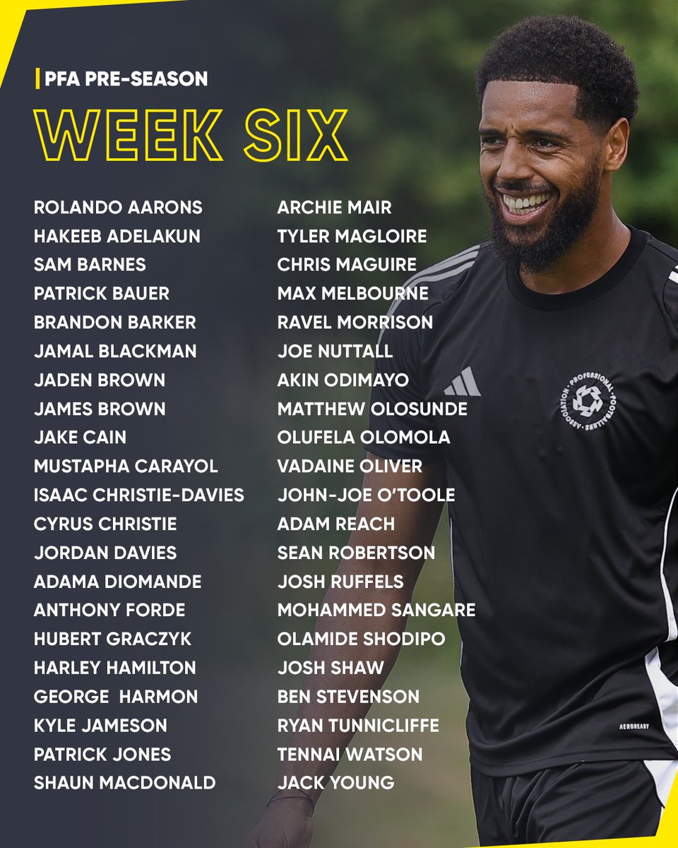 42 free agents are joining us for week six of PFA pre-season. 💪

In collaboration with <a href="/opnplay/">opnplay</a>, we are delighted to announce the new PFA transfer list. 

Clubs can request access to view a list of free agents attending, digital player passports and match footage.

Only club