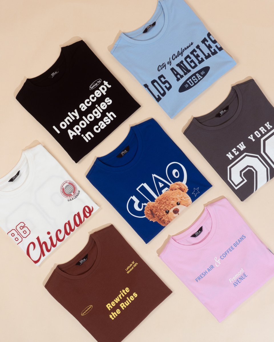 maxfashionMENA's tweet image. This one’s for the dreamers, the doodlers, the typo lover.🥰
Pick a tee and unlock a personality trait.

#MaxFashion #MyMaxStyle #BackToSchool#MaxKids #FirstDayFits #BackpackGoals #MaxSchoolStyle #ClassroomCool #ReadySetSchool #SchoolLooksMaxed