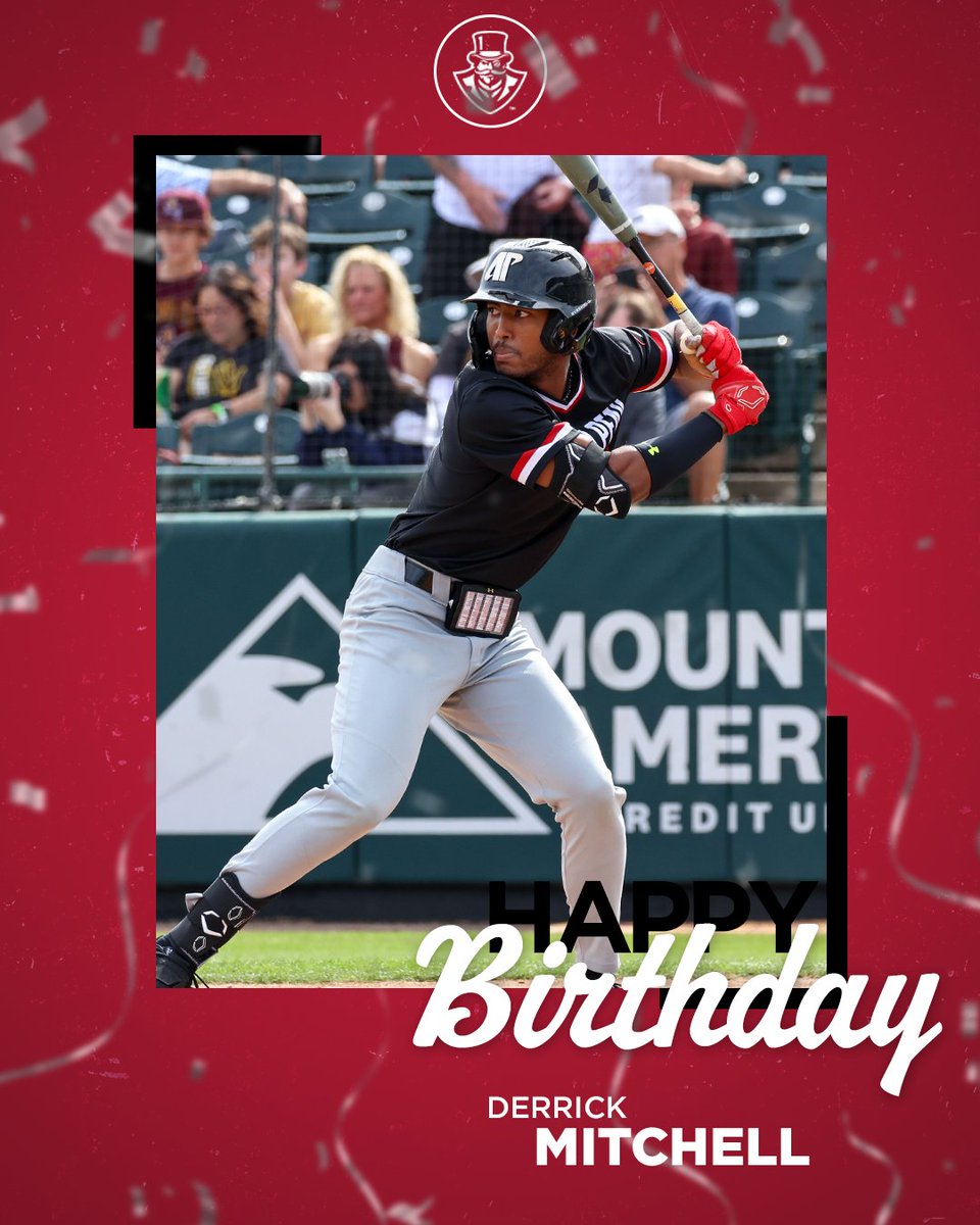 Stacheville, help us today by wishing our guy, D-Mitch, a happy birthday!🎩⚾️

🅱️🅰️🆖❗️ | #LetsGoPeay