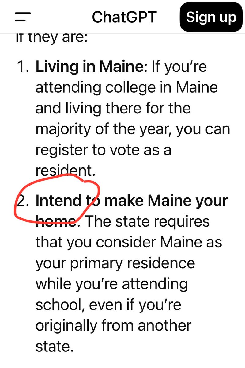 Think it doesn’t happen in Maine? Oh it does. And I’m sure radical college democrats would NEVER vote in their home state and then vote here too. Right? Cause that’s illegal. #Maine #MEpolitics