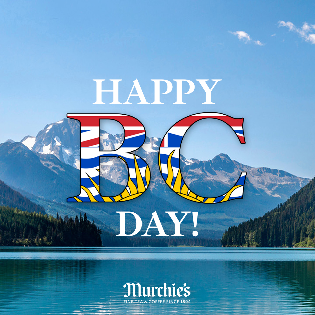 Happy BC Day! It's the last day of our sitewide sale - come visit murchies.com for 10% off everything Murchie's! (and a very happy Heritage Day, Civic Holiday &amp; etc. to our other provinces!)

#murchies #tea #coffee #bc #britishcolumbia #tradition