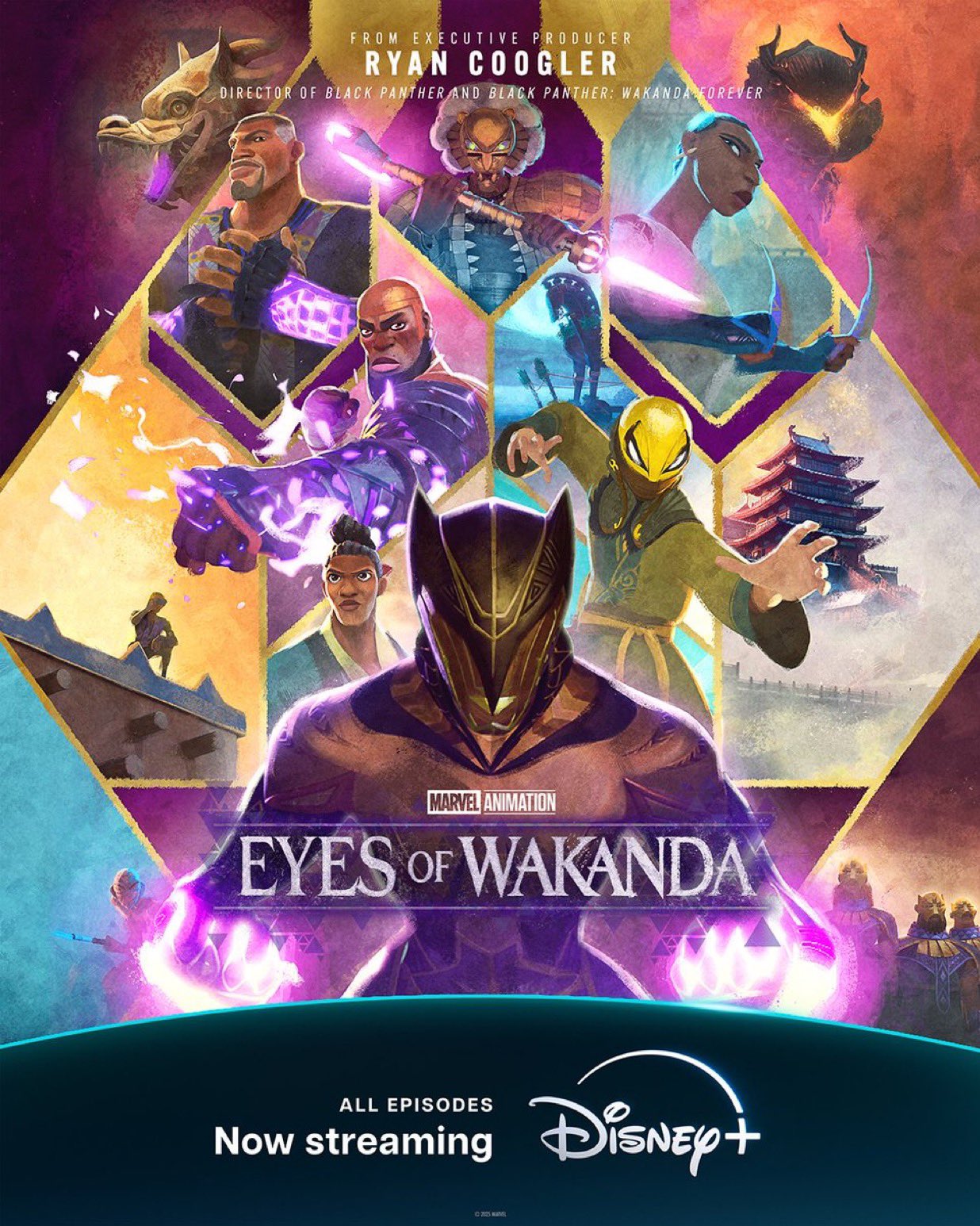 Finale Eyes of Wakanda poster op Disney Plus België 
