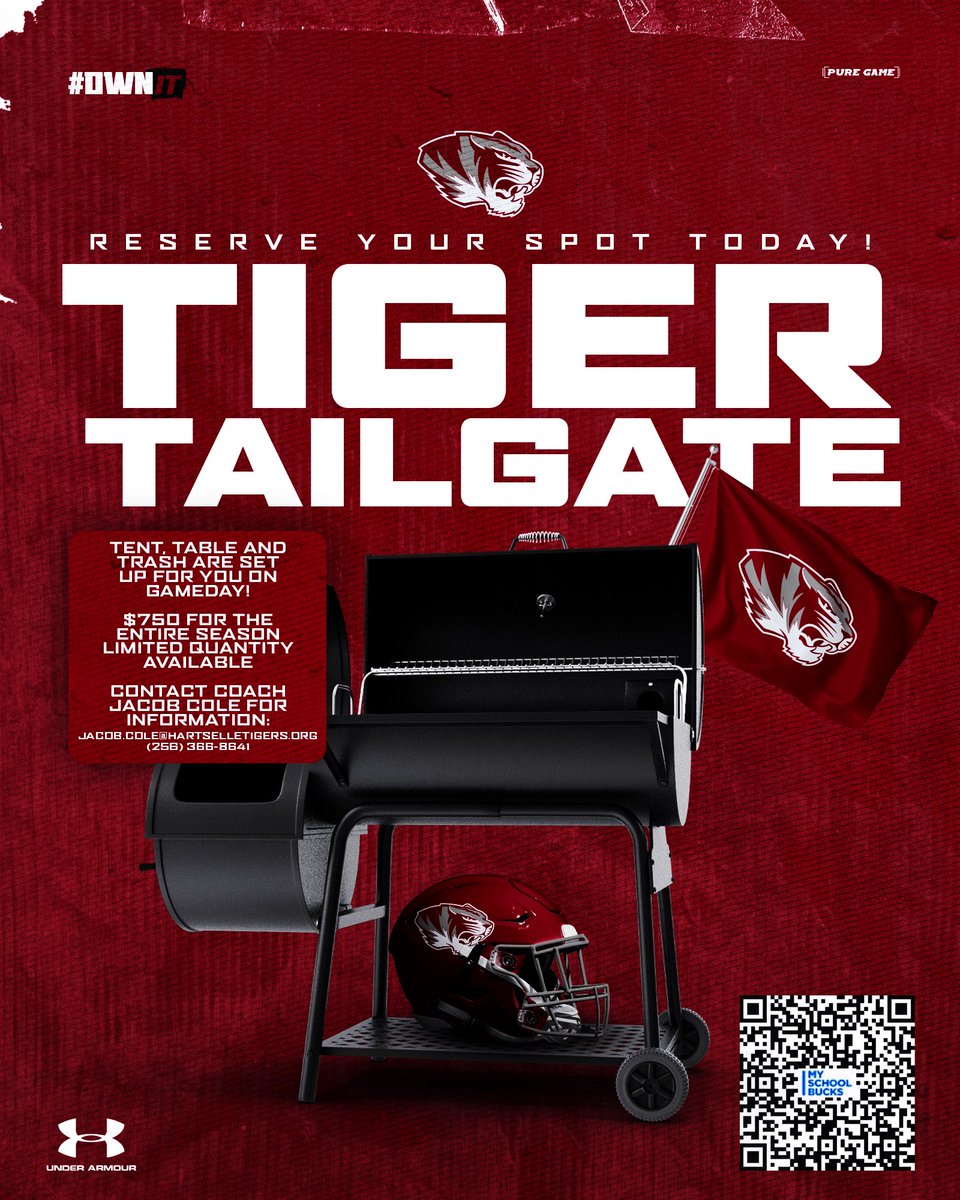 We have at least seven home games this season. Join Tiger Tailgate! #OwnIt